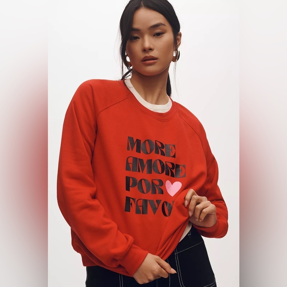 NWT Size XS - Daniela Berkout More Amore Sweatshirt
